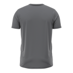 dark gray t shirt blank back